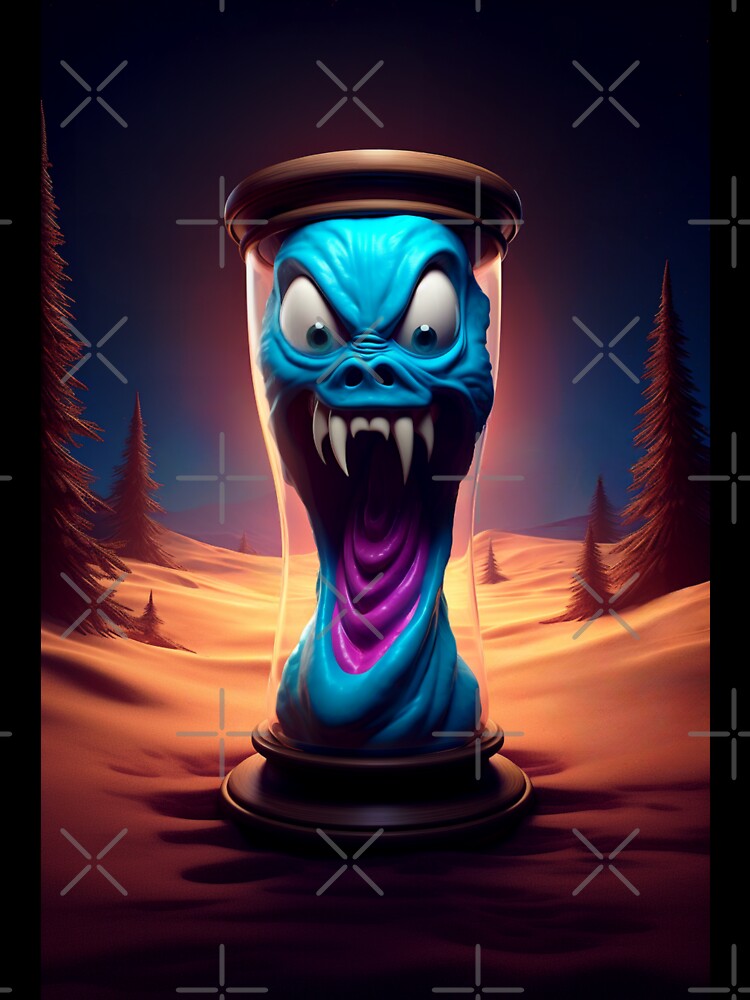 Dark Fantasy Art - Bubblegum Monster by Fantasy Masterpiece