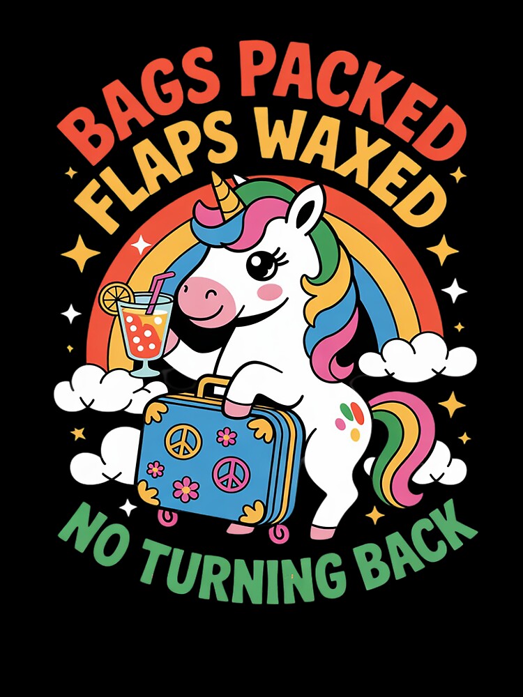 Bags Packed Flaps Waxed Inappropriate Travel Vacation2 by NailMolisa