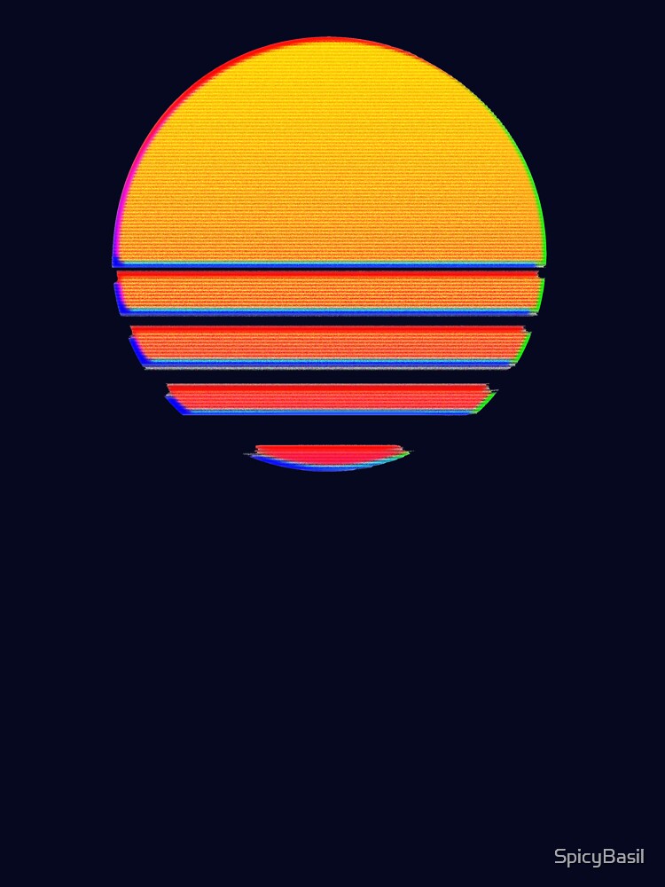 Outrun Retro Sun by SpicyBasil