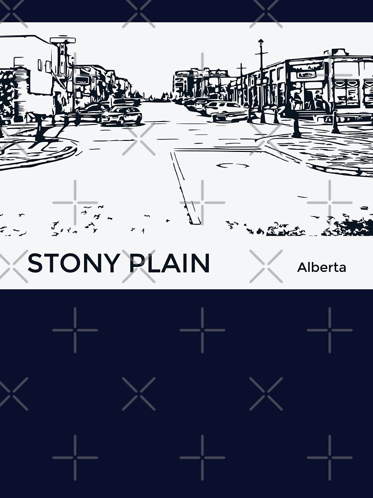Stony Plain Alberta by Lakeric Cityscapes