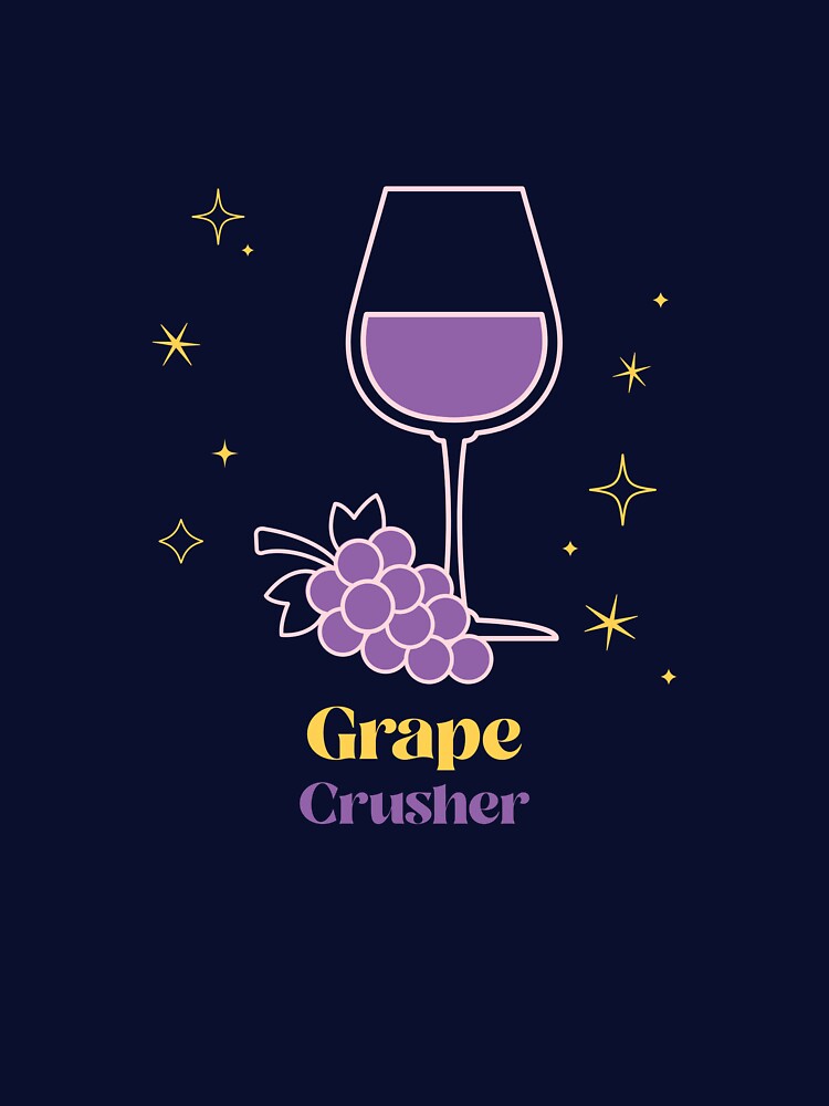 Grape Crusher Homemade Wine by Drippik