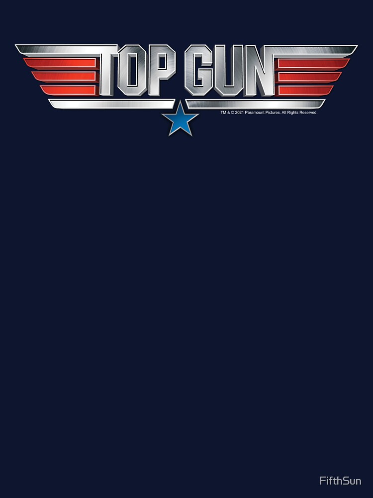 Top Gun Classic Vintage Stars & Stripes Movie Logo by FifthSun