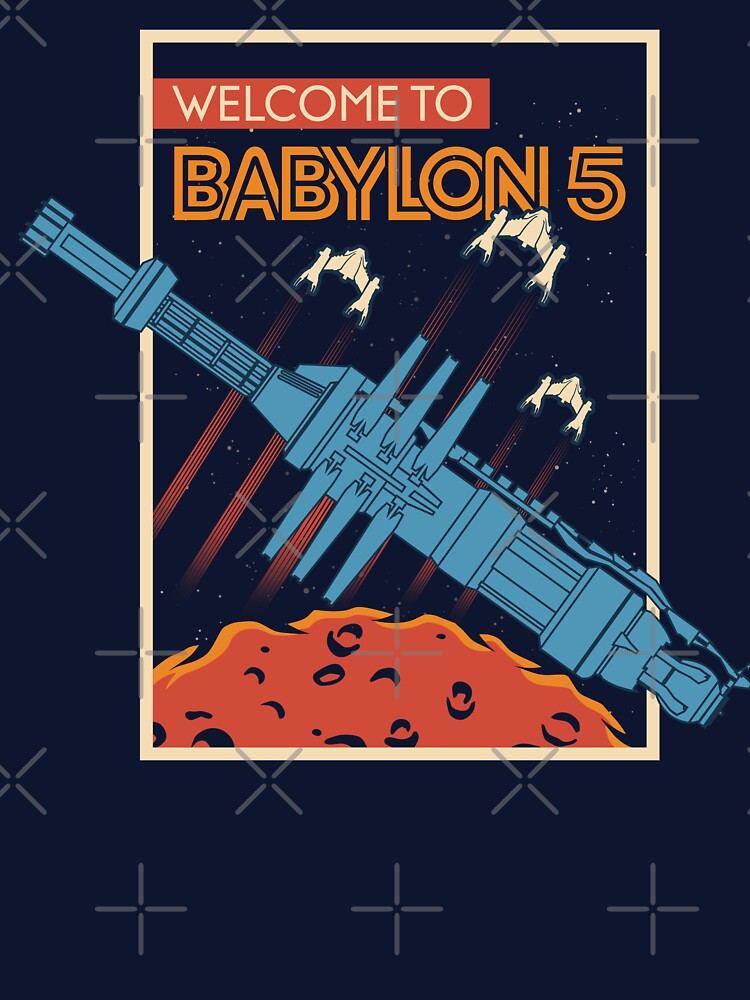 Babylon 5, Vintage Space, Welcome by Arturo Vivo