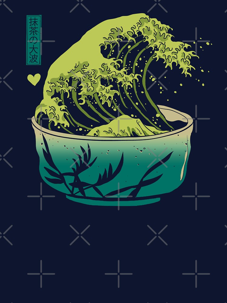 The Great Wave of Matcha by Elan Harris