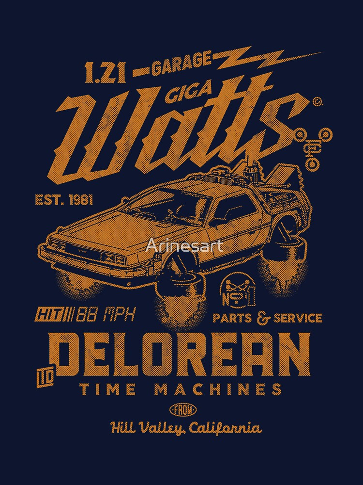 Gigawatts Garage by Arinesart