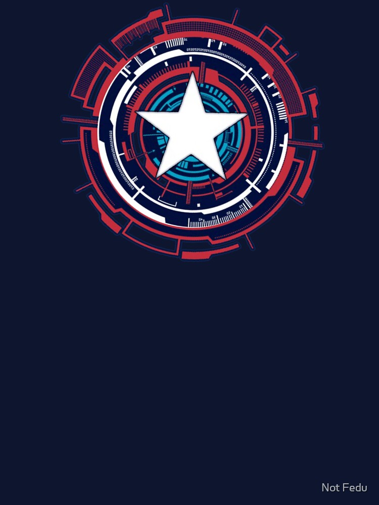 America Hero Futuristic Logo by Federico Melega