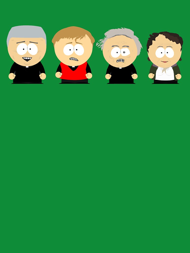 Father Ted Cartoon by Richie & Eddie Store