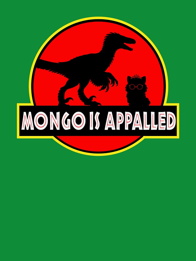 Dungeon Crawler Carl Jurassic Parody Shirt | Mongo & Princess Donut Logo Design by RollForDesignCo