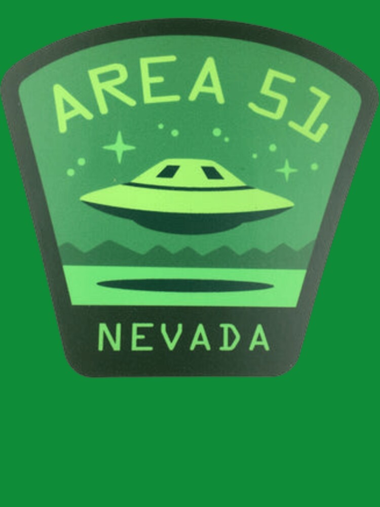 Area 51 Nevada UFO Travel Logo by EremitaOfficial