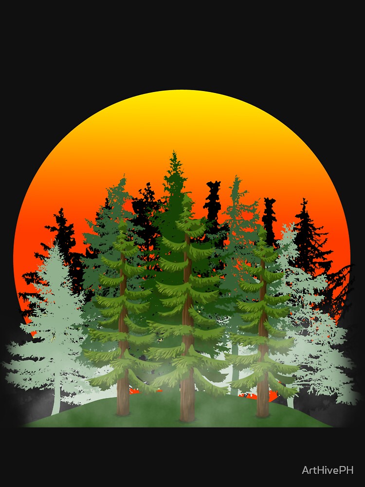 Misty Pines by ArtHivePH