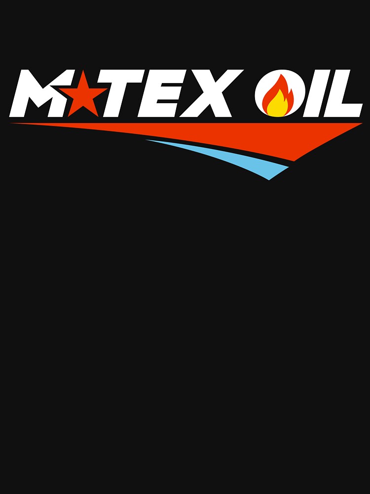 MTEX Oil Logo Vintage Energy Style – Landman Series by Stotee