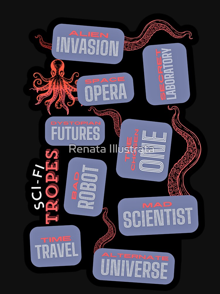 Fanfic Scifi Tropes by Renata Illustrata