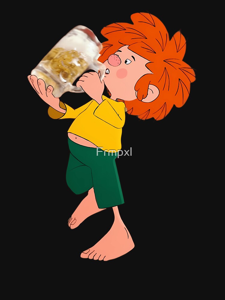 Pumuckl Drinks Beer by Frmpxl