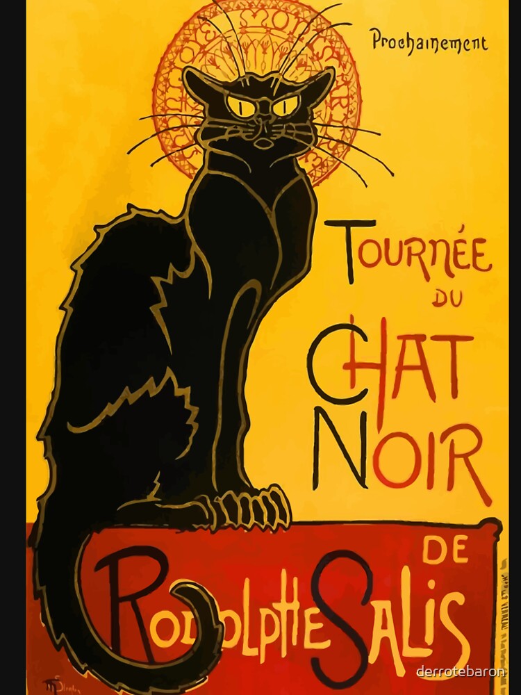 Vintage Le Chat Noir by derrotebaron