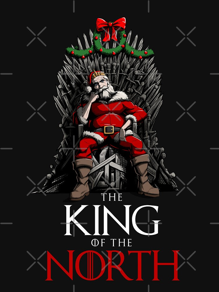 Santa the Real King of the North on his Throne with no Game by Canache