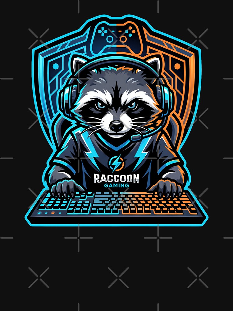 Raccoon Gaming – Esports Pro Mascot by Bare Minimum Zen