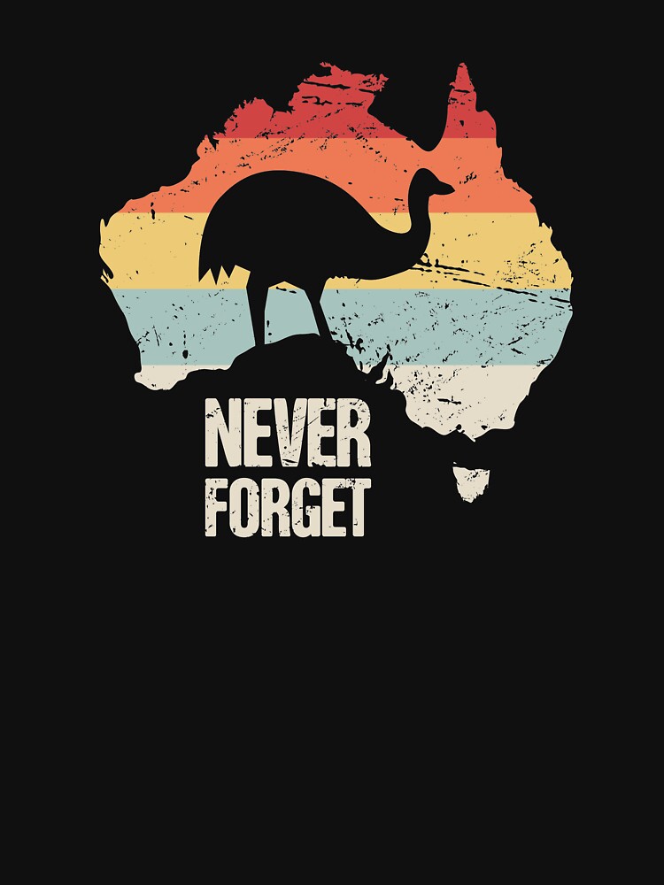 Great Emu War - Funny World History - Retro by EMDdesign