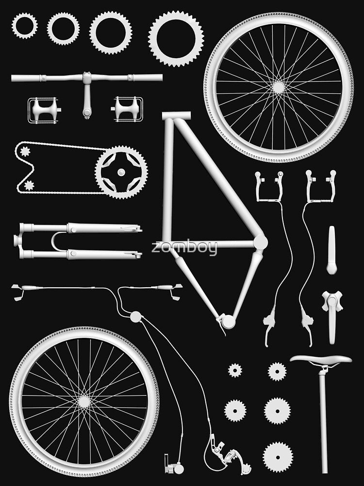 Bike Exploded by zomboy