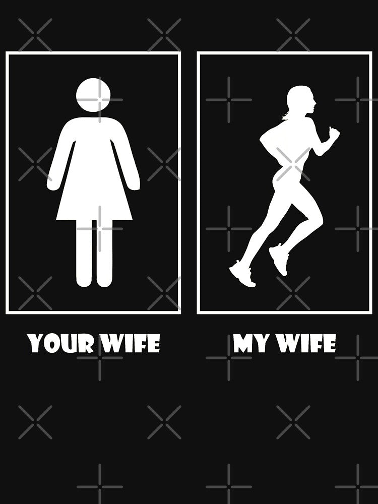 Your wife my wife running jogging by Vroomie