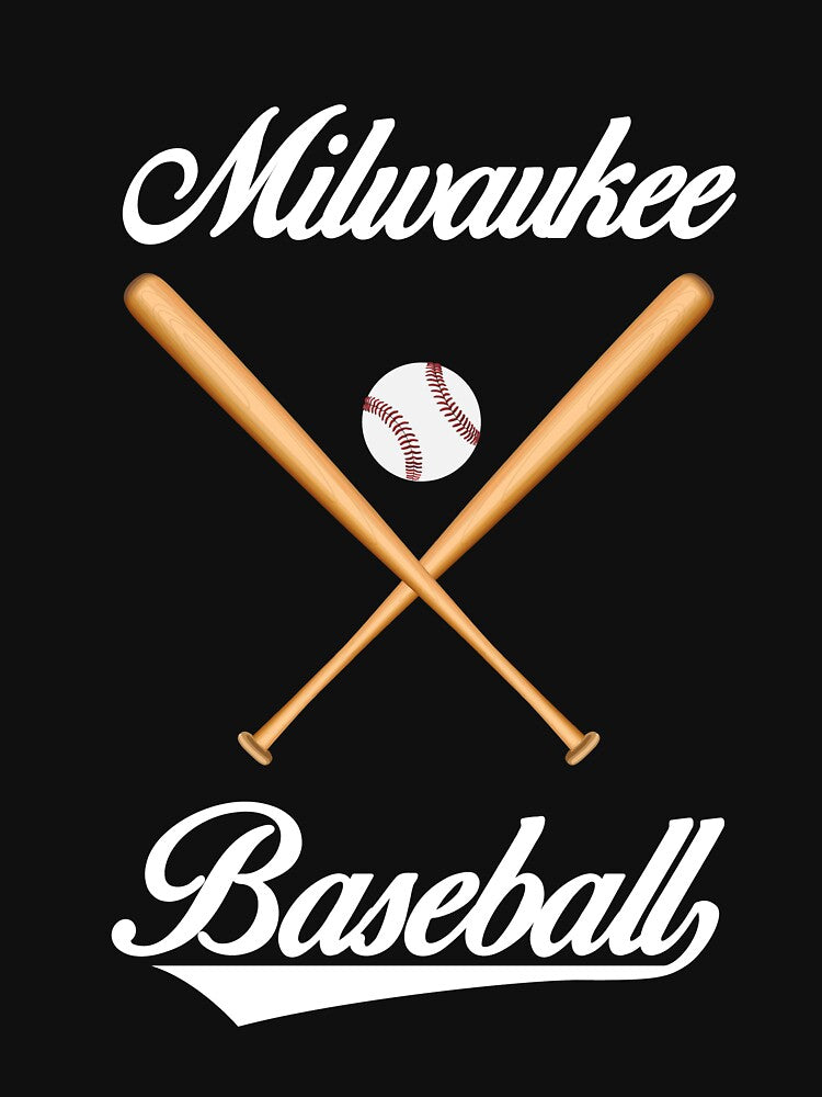 Milwaukee Baseball T-Shirt for Men and Women by AllStarMerch