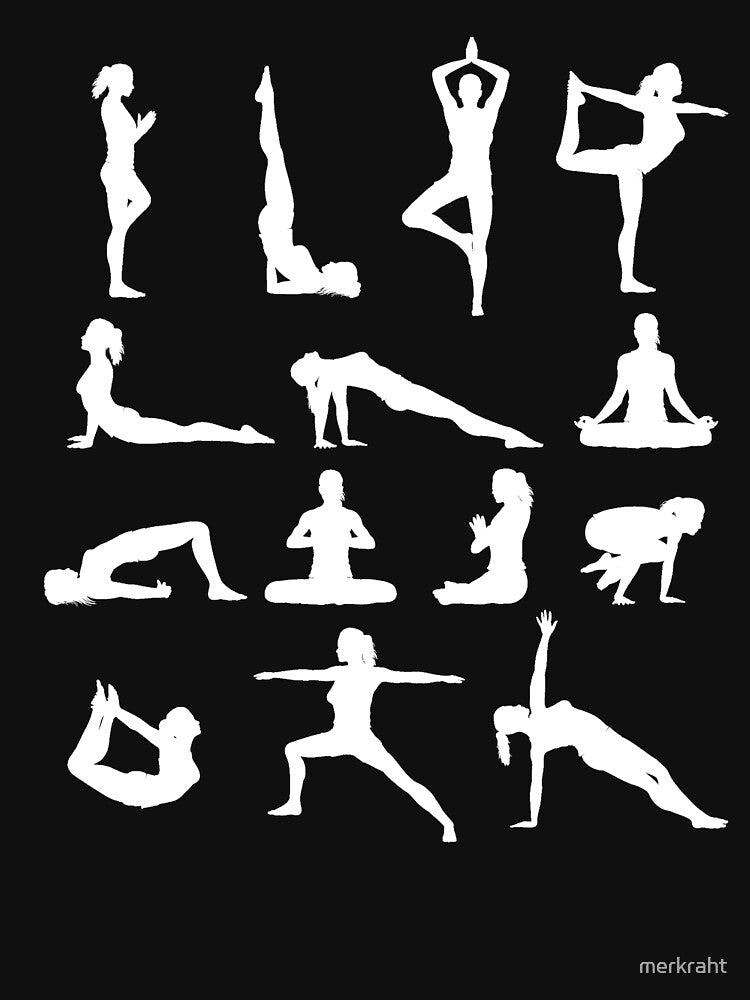 Yoga Teacher Gifts - Yoga Poses & Postures Gift Ideas for Yoga Teachers & Certified Instructor & Yoga Lovers by merkraht