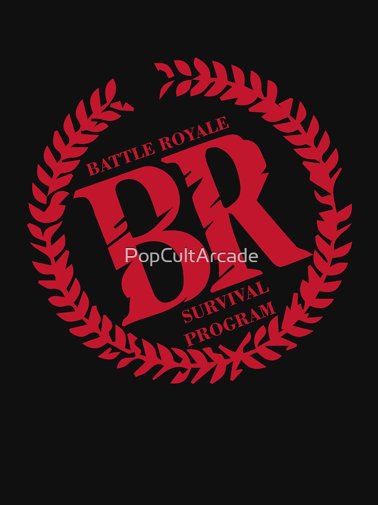 Battle Royale Survival program - Minimalist TV & Movie design - Film & TV Art by PopCultArcade
