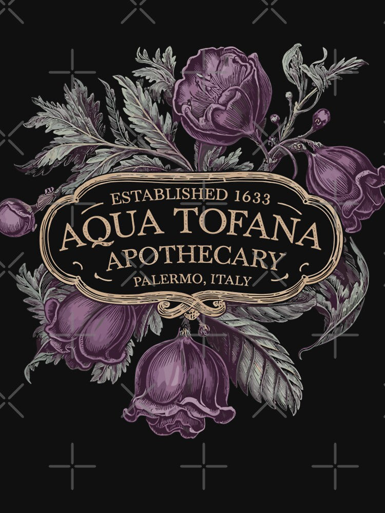 Funny Feminist Aqua Tofana Apothecary Vintage Women by OWL-studio