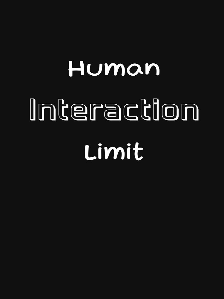 Human Interaction Limit: Introvert by Lelijo