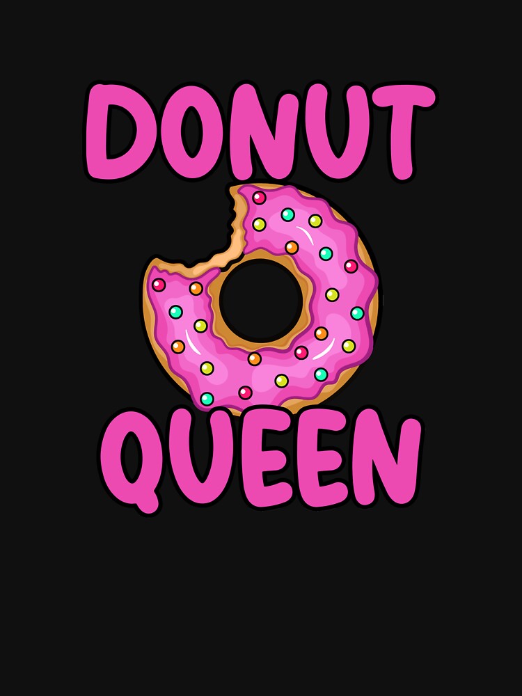 Donut Quenn Mama of Funny Donut Birthday by SwankyFine