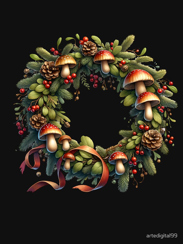 Cute Xmas Illustration – Watercolor Holiday Design by artedigital99