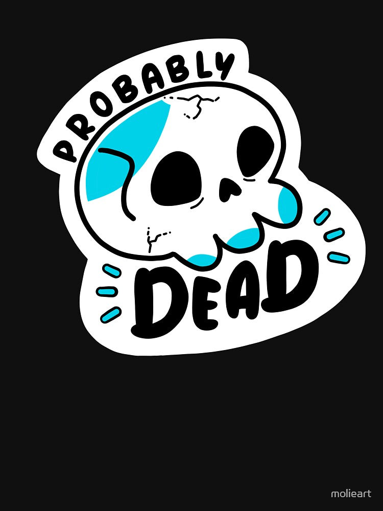 Probably Dead - Blue by molieart