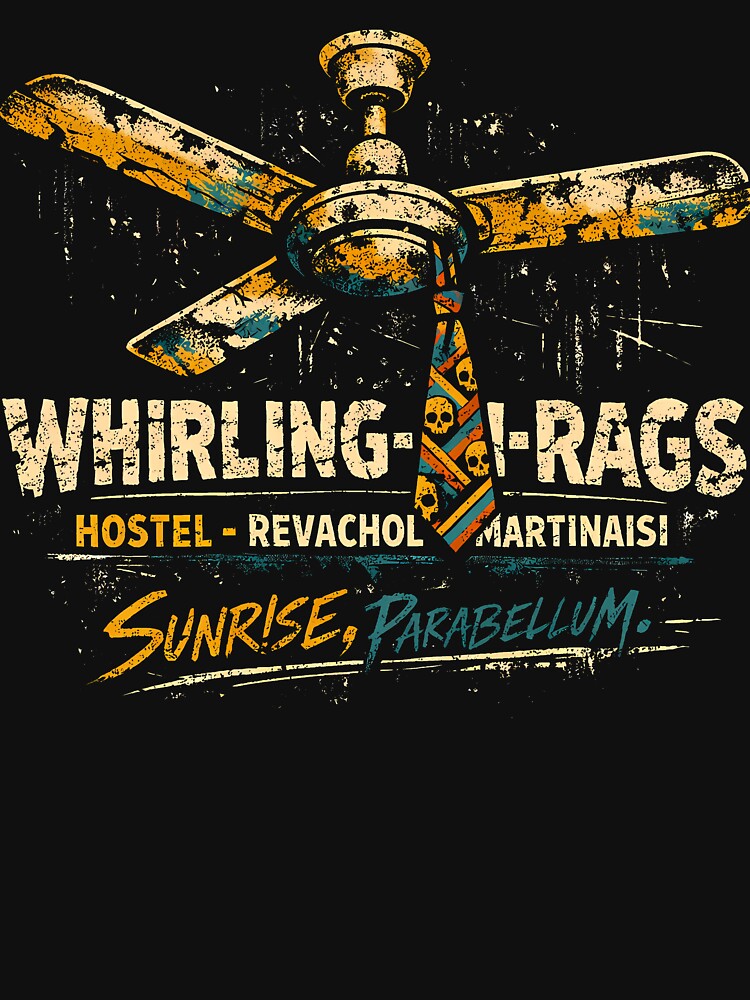 Whirling In Rags Hostel Revachol Graphic by agearb