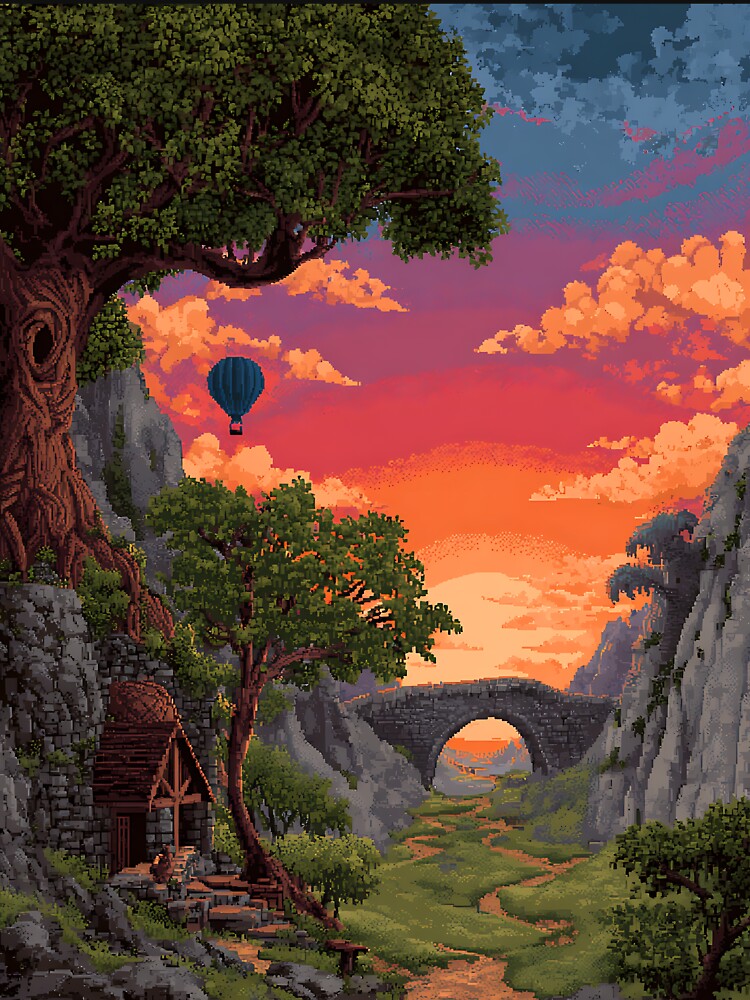 Gaming Pixel Art Fantasy by bapupa