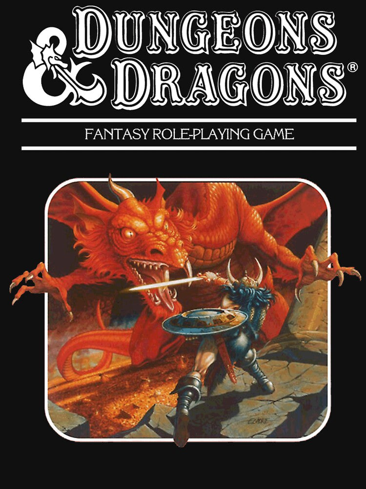 Dungeons Dragons Base Set Artwork by KizOne