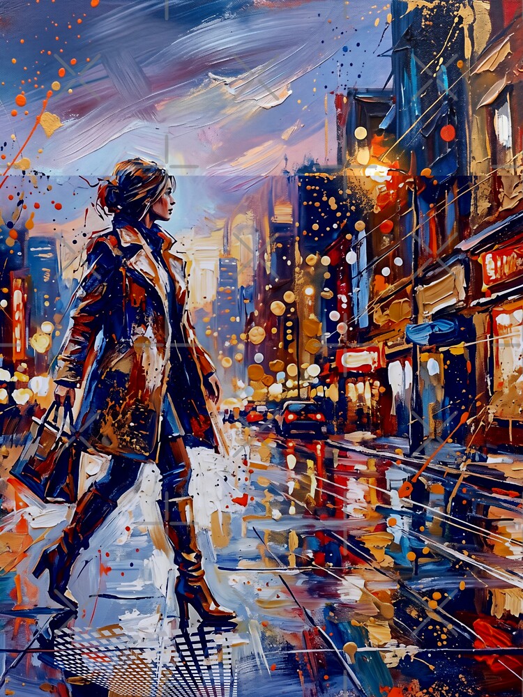 Rainy City by FlowerSeller1