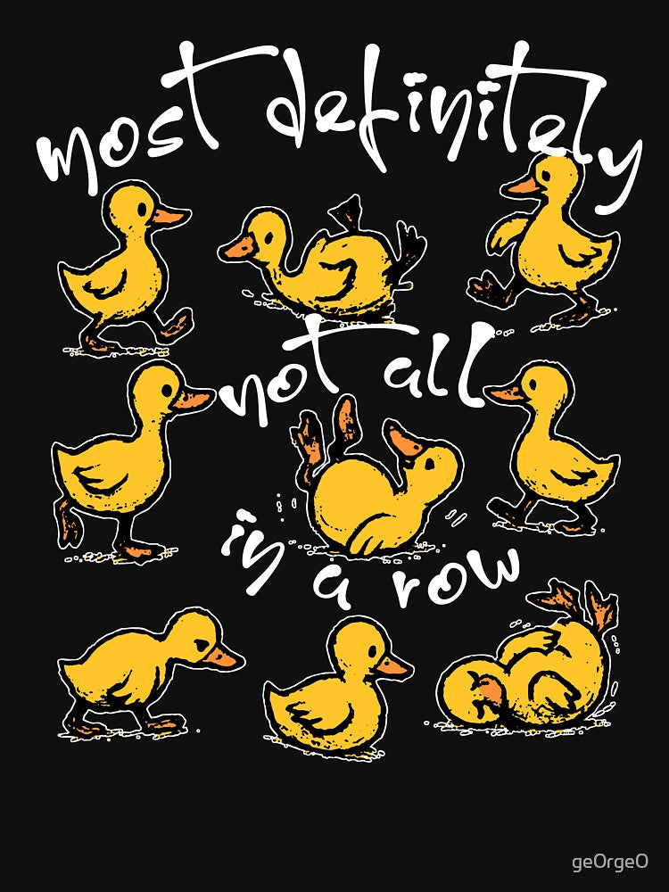 Most Definitely Not All In A Row by ge0rge0
