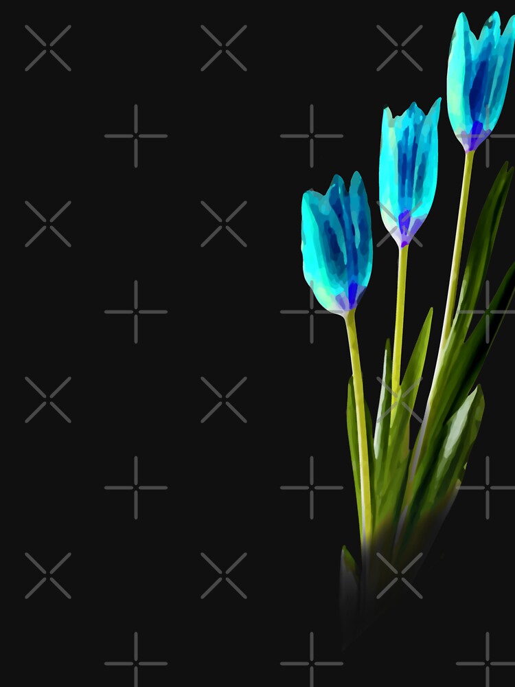 One-sided Neon Tulips by nicked2