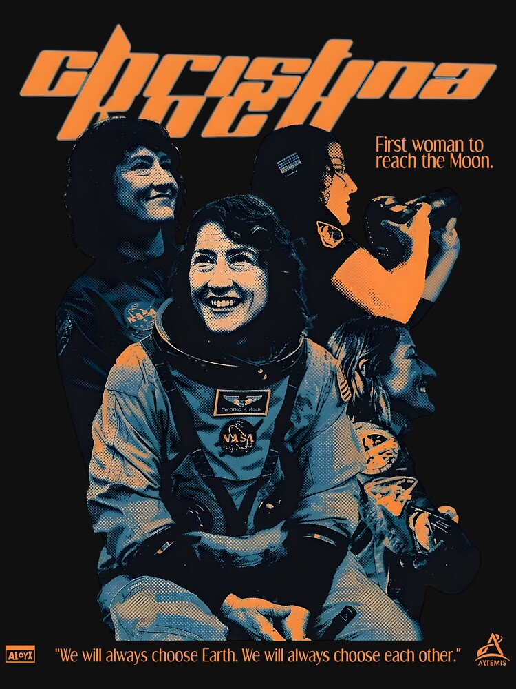 Christina Koch Astronaut Women In Space by Cardinsardina