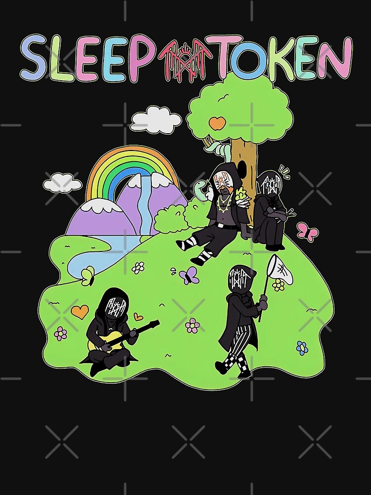 Sleep TKN Logo tshirt sticker merchandise by charluki