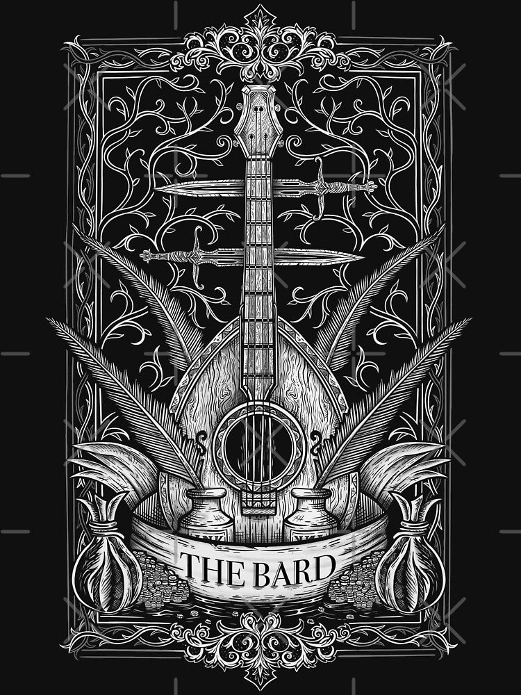 The Bard - Vintage Dungeons & Dragons class design. by Arcanumart