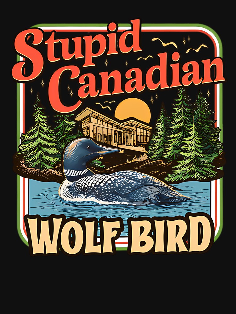 Stupid Canadian Wolf Bird Heated Rivalry Inspired Team Hollanov by M-Andrews