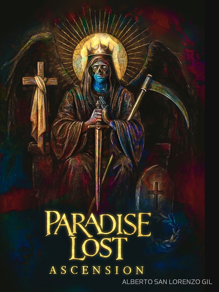 Paradise Lost – Ascension | Dark Gothic Angel Artwork by ALBERTO SAN LORENZO GIL