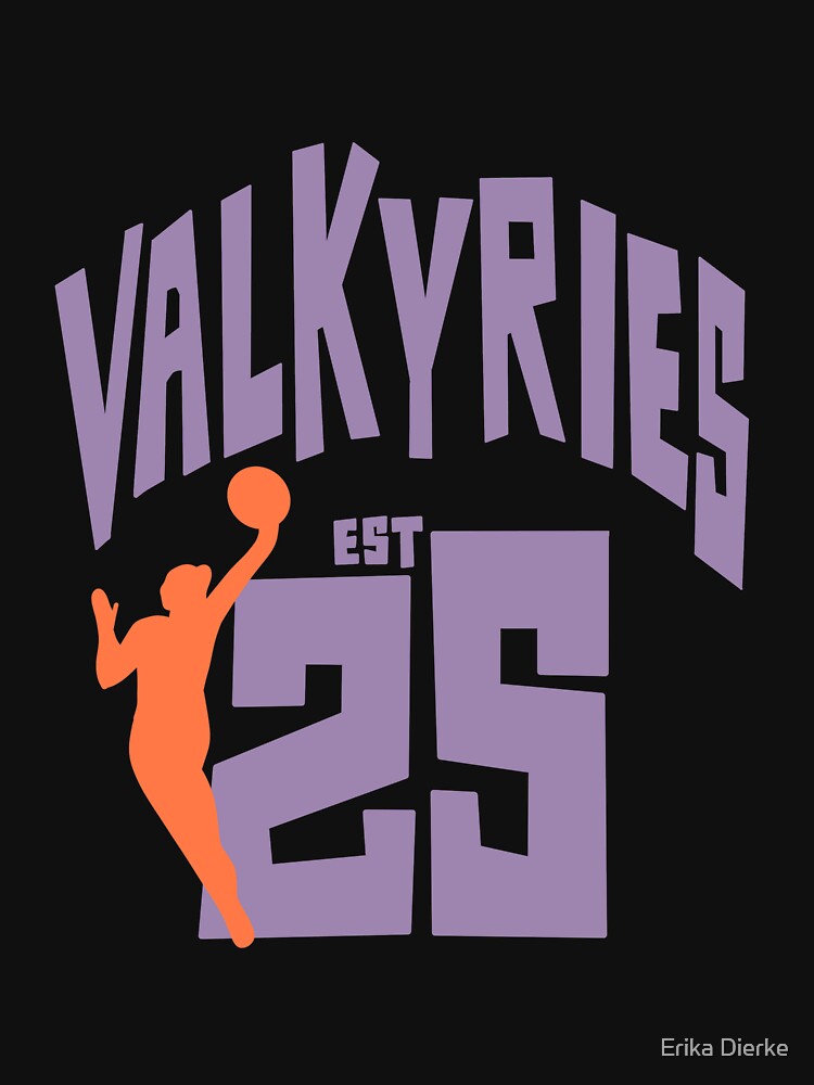 The Golden State Valkyries aesthetic retro, established 2025 by Erika Dee