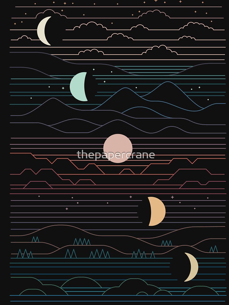 Many Moons by thepapercrane