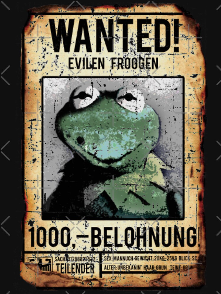 Muppets most wanted poster of Constantine, distressed by MattConnolly