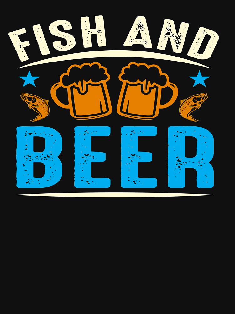 fish and beer by caphatshirt