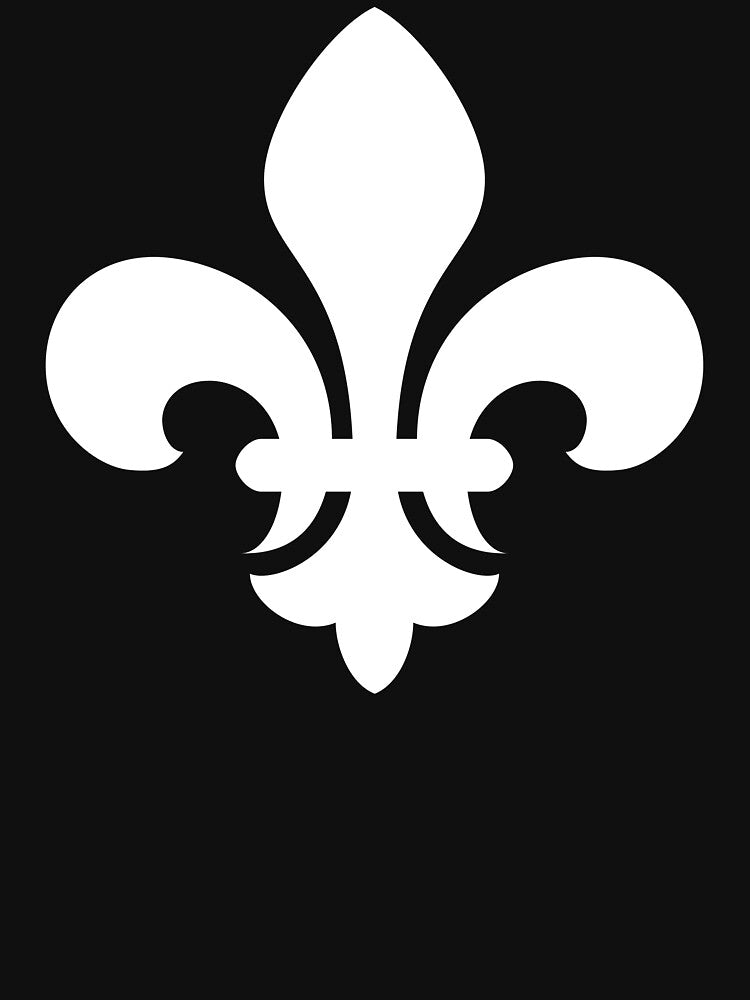 White Fleur-de-Lys symbol by effervescence