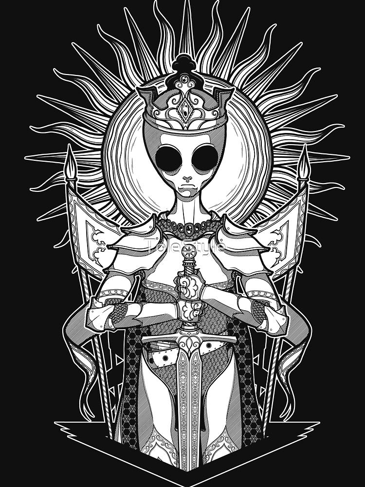 The alien King Arthur - Black version by ToleStyle