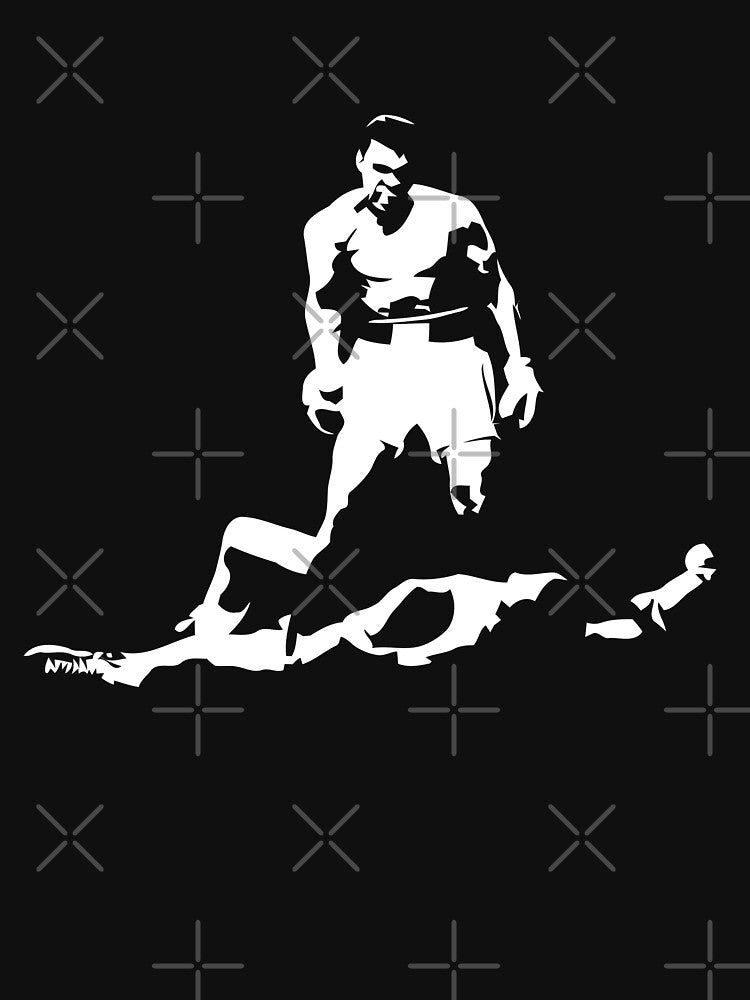 Boxing T shirt Muhammad Ali the boxing legend by DabGraphic