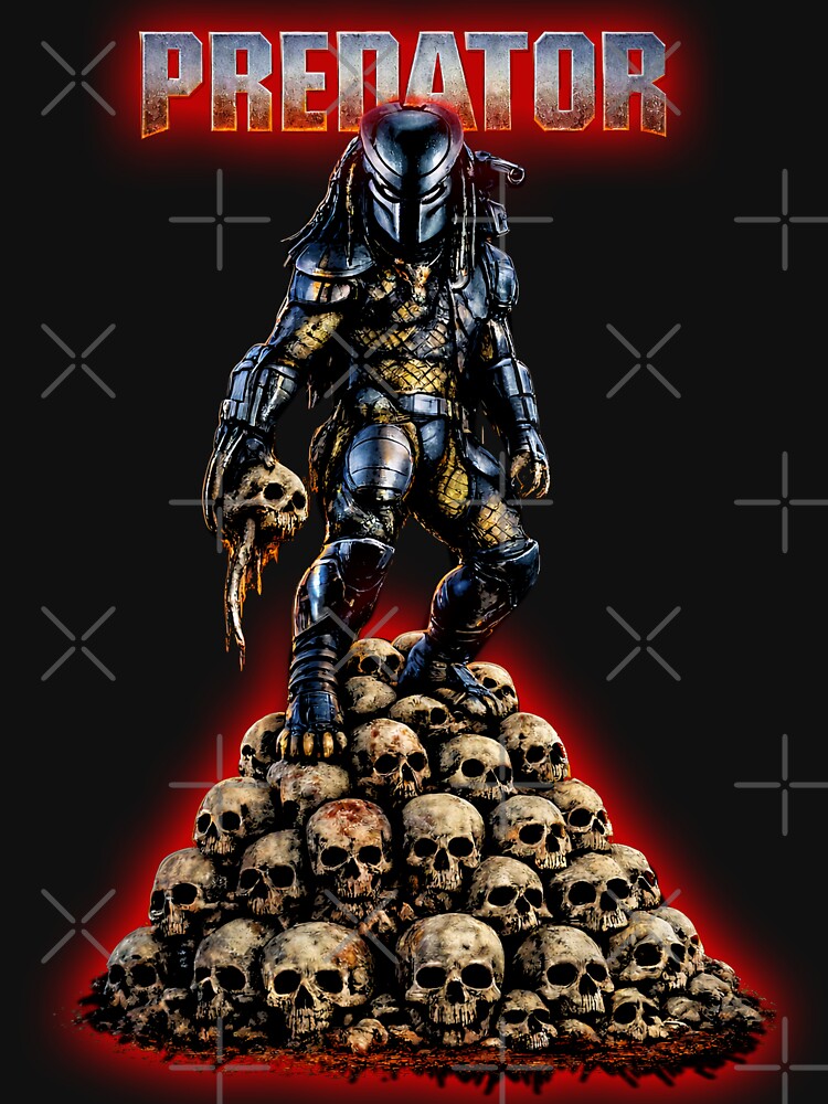 Predator skull pile by American Artist Designs